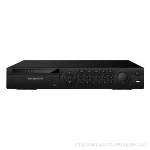 4CH DVR with HD-SDI Video 1080p Real-time Live View, Supports 4HDD (Maximum 8TB), E-SATA and DVD-RW